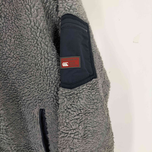カンタベリーオブニュージーランド CANTERBURY OF NEW ZEALAND ボア フリースジャケット メンズ L
