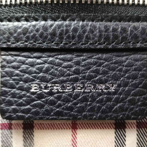バーバリー BURBERRY 裏地ノバチェック レザー ワンショルダーバッグ レディース