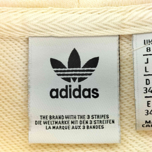 アディダスオリジナルス adidas Originals ツートンカラー クロップド プルオーバーパーカー レディース JPN:L