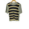ドリスヴァンノッテン DRIES VAN NOTEN ボーダー 切替 S/S クルーネック Tシャツ レディース import:S