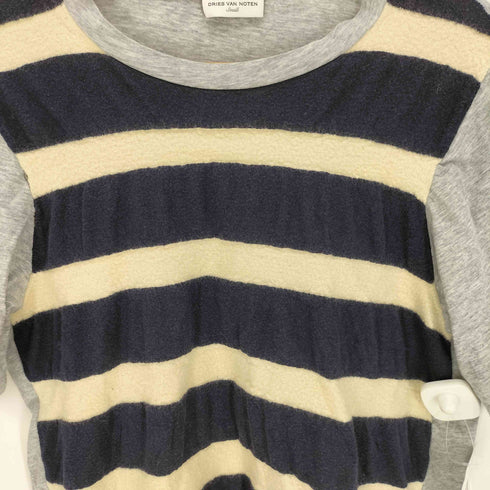 ドリスヴァンノッテン DRIES VAN NOTEN ボーダー 切替 S/S クルーネック Tシャツ レディース import:S