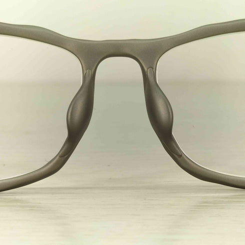 ジンズ JINS ×Heatherwick Studio リキッド ポリッシュドメタルスクエア メンズ 58ロ16