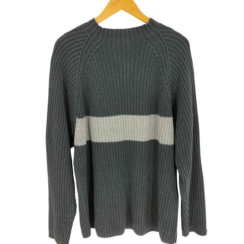 リバティ LIBERTY モックネック リブ編み プルオーバーニット メンズ import:XL