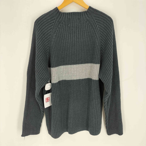 リバティ LIBERTY モックネック リブ編み プルオーバーニット メンズ import:XL