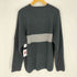 リバティ LIBERTY モックネック リブ編み プルオーバーニット メンズ import:XL