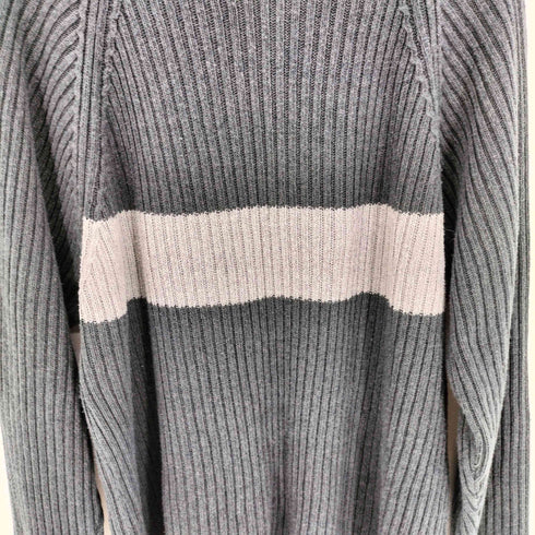 リバティ LIBERTY モックネック リブ編み プルオーバーニット メンズ import:XL