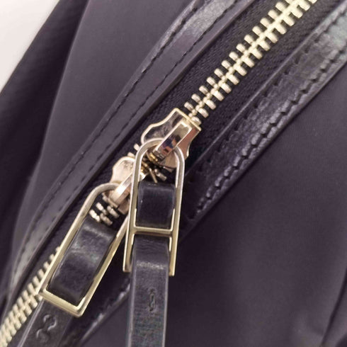 ポールスミス Paul Smith ロゴ刻印 レザー切替 モダンナイロンバックパック メンズ