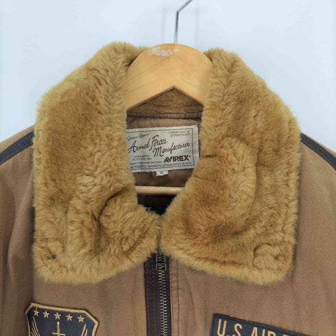 アヴィレックス AVIREX AIR NATIONAL GUARD COTTON B-3 フライトジャケット メンズ JPN:XL