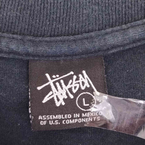 ステューシー Stussy ラスタロゴ プリント 半袖 Tシャツ メンズ L