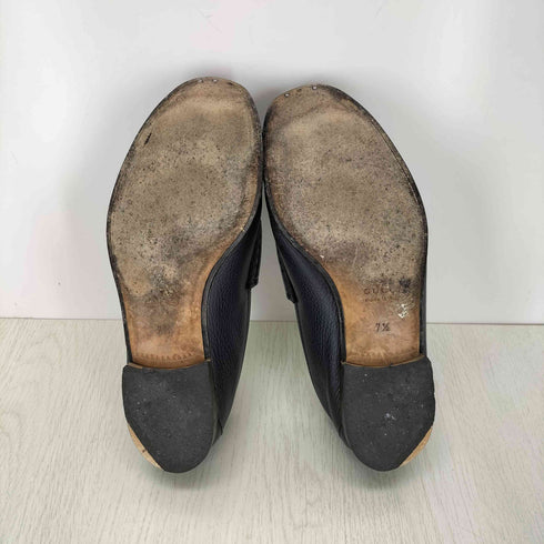 グッチ GUCCI シボ革 ホースビット レザーローファー メンズ 7 1/2