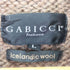 GABICCI ウール100 ノルディック柄 カウチンニット ジップアップ メンズ JPN:L