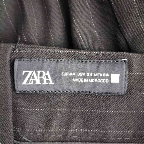 ザラ ZARA WIDE-FIT PANTS WITH PLEATS 1タック ワイド フィット パンツ ウィズ プリーツ メンズ 44