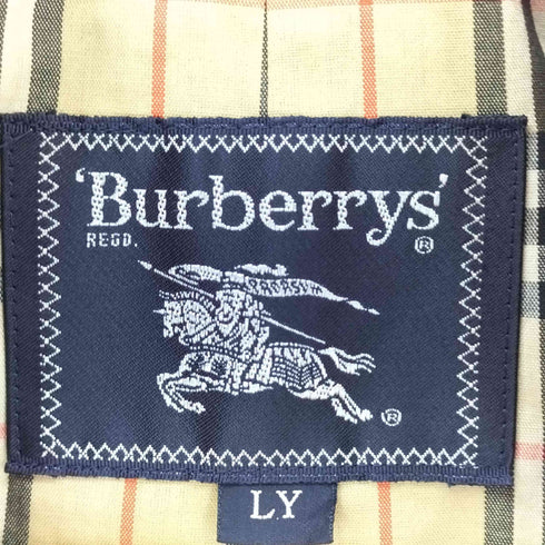 バーバリーズ BURBERRYS 裏地ノバチェック 比翼 ステンカラーコート メンズ LY