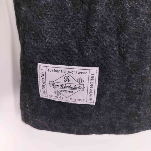 ロフトスキー rovtski 日本製 オフタートルネック レオパード 異素材 L/S カットソー Y2K レディース