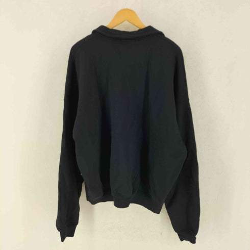 ザラ ZARA クロップド スキッパー スウェット メンズ L-XL