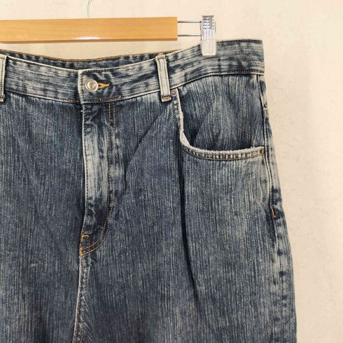 ザラ ZARA ストレートレッグ ブラッシュド デニムパンツ メンズ 44