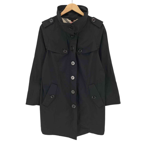 バーバリーロンドン BURBERRY LONDON ノバチェック ハーフトレンチコート レディース 44