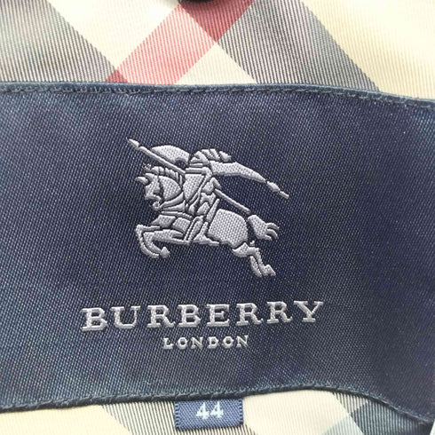 バーバリーロンドン BURBERRY LONDON ノバチェック ハーフトレンチコート レディース 44