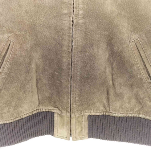スピックアンドスパン Spick and Span PIG SKIN ピッグスキン レザーブルゾン レディース