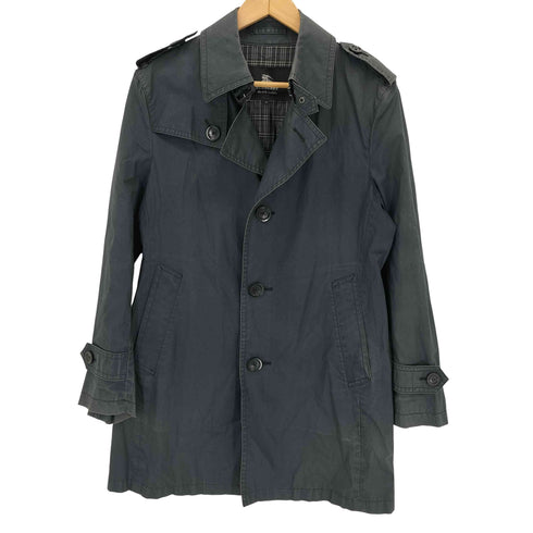 バーバリーブラックレーベル BURBERRY BLACK LABEL ハーフ トレンチコート メンズ import:M