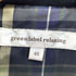 グリーンレーベルリラクシング GREEN LABEL RELAXING ピックレザー ライダースジャケット レディース 40