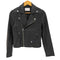 アダムエロペ Adam et Rope SHEEPSKIN LEATHER シープスキン ダブルライダースジャケット レディース 36