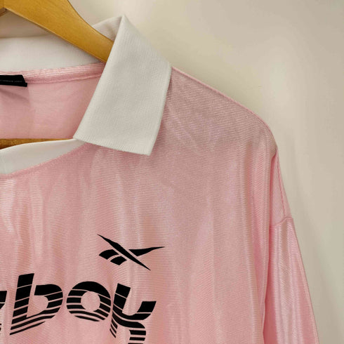 リーボック Reebok ロゴプリント ゲームシャツ メンズ JPN:L
