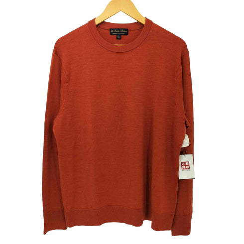 ブルックスブラザーズ BROOKS BROTHERS BROOKSTECH MERINO メリノウール クルーネックニット メンズ import:L