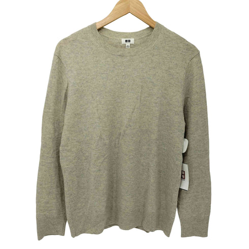 ユニクロ UNIQLO カシミヤクルーネックセーター メンズ JPN:M
