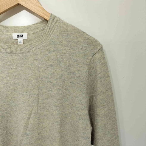 ユニクロ UNIQLO カシミヤクルーネックセーター メンズ JPN:M
