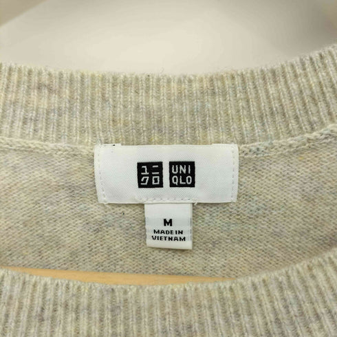 ユニクロ UNIQLO カシミヤクルーネックセーター メンズ JPN:M