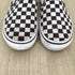 バンズ VANS フラッカーズチェック スリッポン メンズ 27.5