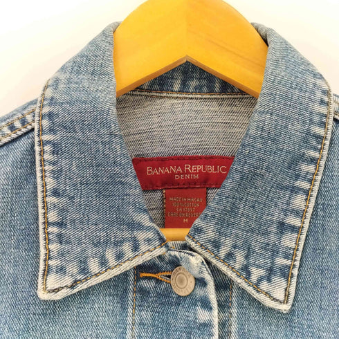 バナナリパブリック BANANA REPUBLIC 00s DENIM デニムトラッカージャケット レディース M