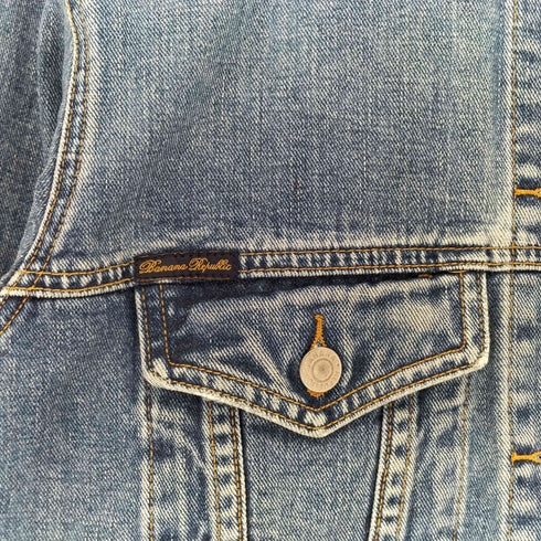 バナナリパブリック BANANA REPUBLIC 00s DENIM デニムトラッカージャケット レディース M