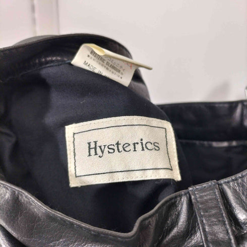 ヒステリックス HYSTERICS カウレザーパンツ レディース SS