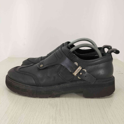 エムエムシックスメゾンマルジェラ MM6 Maison Margiela ストラップ レザースニーカー メンズ 41