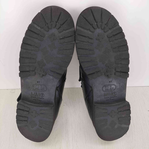 エムエムシックスメゾンマルジェラ MM6 Maison Margiela ストラップ レザースニーカー メンズ 41