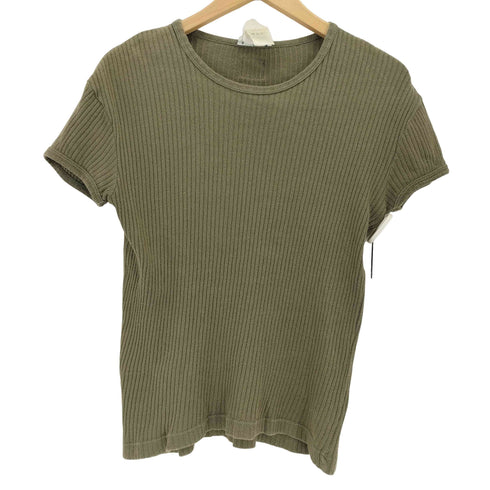 アニエスベーオム Agnes b.homme タイト リブニット クルーネックTシャツ レディース 1