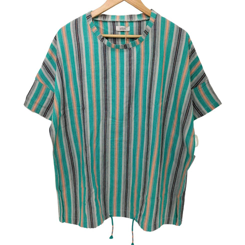 WAKAMI ストライプ 半袖Tシャツ メンズ JPN:M