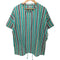 WAKAMI ストライプ 半袖Tシャツ メンズ JPN:M