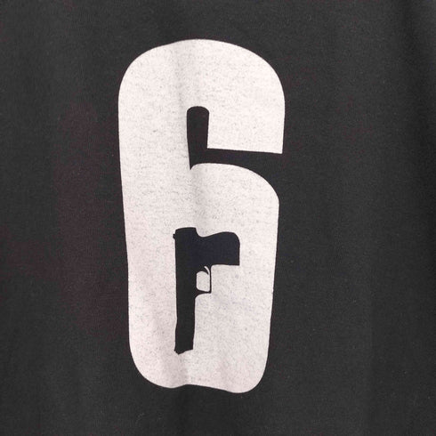 プリントクルーネックTシャツ メンズ L