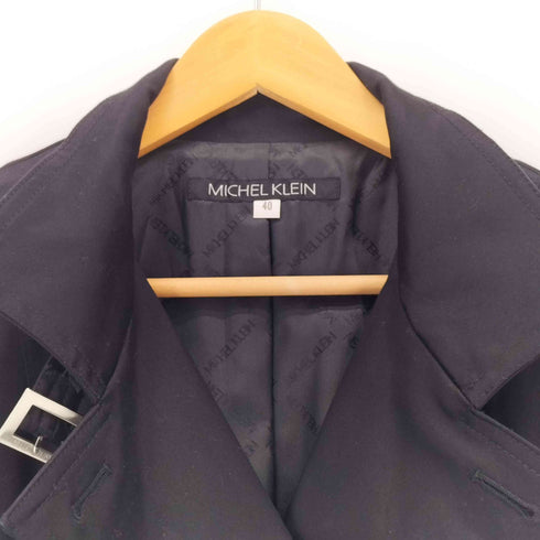 ミッシェルクラン MICHEL KLEIN トレンチコート レディース 40