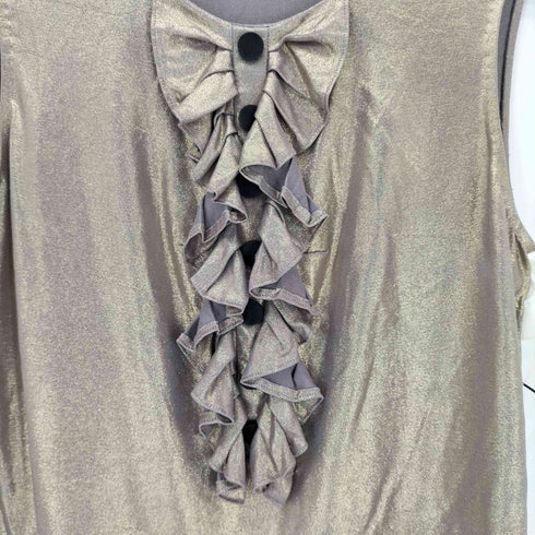 スリーワンフィリップリム 3.1 phillip lim シルク フリル ノースリーブ ブラウス レディース import:S