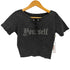 スタッズ レースアップTシャツ Y2K レディース