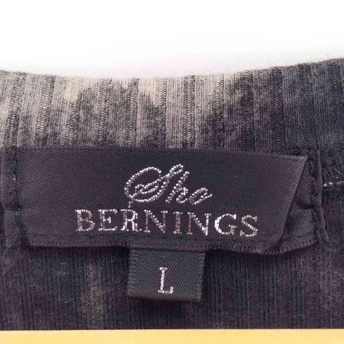 BERNINGS バーニングス Vネックリブカットソー Y2K メンズ L