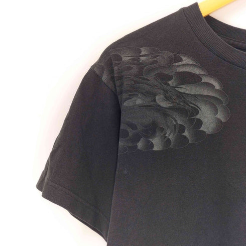 紅雀 べニスズメ プリントクルーネック 半袖Tシャツ タトゥー メンズ M
