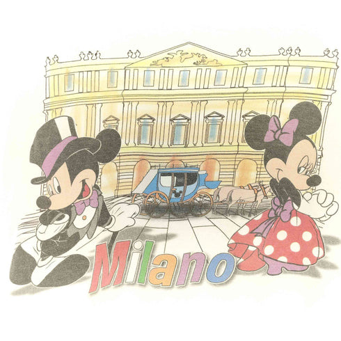 MILANO キャラクタープリント クルーネックTシャツ メンズ import:M