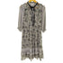 アクシーズファム axes femme フラワープリント レースワンピース レディース import:M