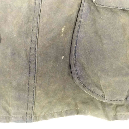 バブアー Barbour 90-00S 英国製 縦ワラントタグ 裏地チェック BEDALE JACKET ビデイル オイルド ジャケット メンズ C40/102CM