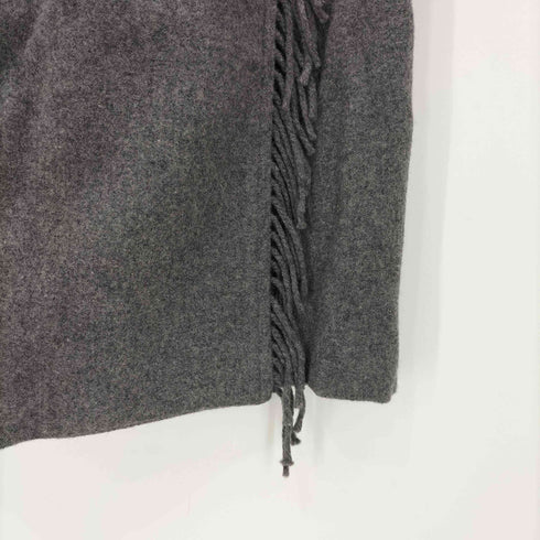 フォーティファイブアールピーエム 45rpm ウール フリンジ ラップ スカート 巻きスカート レディース 45